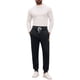 thumbnail image 2 of INSPIRE CHIC Pantalones de Jogging para Hombre con Cintura Elástica y Cordón, Cómodos para el Gimnasio, Talla 38, Color Negro, 2 of 5