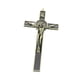 thumbnail image 3 of Figura de Crucifijo Católico de Metal para Decoración de Pared, Resistente Al Desgaste, para El Hogar, Adorno Práctico, Cruz de Pared para Puerta, Ven Bronce negro, 3 of 5