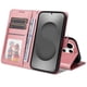 thumbnail image 2 of Funda Billetera para Samsung Galaxy S26 Ultra con Porta Tarjetas y Soporte Ajustable Rosa, 2 of 5