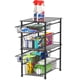thumbnail image 3 of Cesta apilable de 2 niveles para el hogar, simple, para el hogar, color negro, 3 of 8