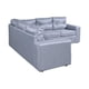 thumbnail image 3 of Sofá Seccional 5 Cuerpos Liverpool Felpa Gris, 3 of 5