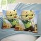 thumbnail image 3 of Pollito Pequeño Fundas de almohada de terciopelo con tema, regalos de funda de almohada, decoración para el hogar, cojín de lanzar, regalo de cumpleaños para fans y parejas.30*30cm., 3 of 6