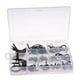 thumbnail image 1 of 90pcs Sea Heavy Duty Boat Fishing Rod Guides Top Tips Pole Rod Eye Anillos, 1 of 5