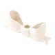 thumbnail image 5 of Bowknot Candel Suportero Soporte De Candelabro Para El Comedor De Dormitorio Aniversario Blanco, 5 of 5