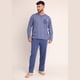 thumbnail image 1 of Pijama algodón liso tela melange abotonado 2612074 - XL, 1 of 2