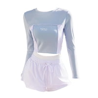 Magideal - Conjunto De Traje De Baño Para Mujer, Traje De Baño Para Playa, Bikini Sin Mangas, Traje De Baño Para Piscina, Surf, Vacaciones, Piscina Para Mujer L