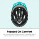 thumbnail image 5 of Casco Schwinn Thrasher para niños 55-58 cm ajustable color verde azulado, 5 of 7