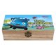 thumbnail image 1 of Tayo, el Pequeño Autobús Caja Organizadora de Madera Rústica - Caja Decorativa Multifuncional para Escritorio, Hogar, Oficina, Joyas y Manualidades, 1 of 6