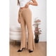 thumbnail image 2 of Pantalon Calza Mujer Flare Lanilla Tiro Alto Full Elasticado 5050, 2 of 4