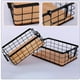 thumbnail image 3 of Canasto Cesto Negro Mate Cesta para Frutas Pequeño, 3 of 6
