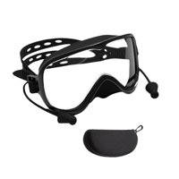 Magideal - Gafas De Natación Para Adultos, Gafas De Natación Transparentes, Ligeras, Profesionales, Con Tapones Para Los Oídos, Impermeables, Para Buceo, Para Negro