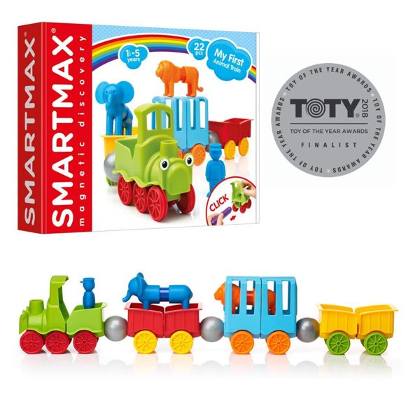 Set de juego SmartMax My First Animal Train Magnetic de 1 a 5 años