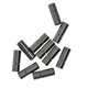 thumbnail image 1 of 10Set 4/5 / 6mm Cuero Bayoneta Broches Cordones Extremos Joyería DIY Negro 18x6mm, 1 of 5