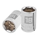 thumbnail image 1 of Dado Hexagonal Milimetrico Cuadrante 1/2" 18mm, 1 of 2