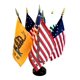 thumbnail image 1 of Banderas de escritorio World Flags Direct 15 cm paquete de 6, fabricado en EE. UU., 1 of 1