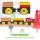 thumbnail image 3 of Set de trenes de madera SYNCFUN Construction Express, 60 unidades para niños de 2 a 8 años, 3 of 7