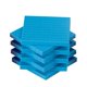thumbnail image 1 of Set de zapatos planos de plástico azul Base Ten Blocks hand2mind (x10), 1 of 5