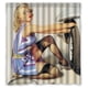 thumbnail image 1 of Cortina de ducha de baño con diseño de chica pin-up sexy, con ganchos, tamaño 60 x 72 pulgadas, 1 of 3