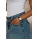 thumbnail image 5 of Reloj de Mujer Peugeot Tank de Cuero con Números Romanos y Manecillas Azules, 5 of 8