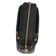 thumbnail image 4 of Bandolera FashionPuzzle, pequeña, con triple cremallera, negra, 4 of 6