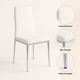thumbnail image 5 of Pack de 4 Sillas Acolchadas Dining Liana con patas cromadas - Blancas, 5 of 7