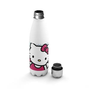 Creango - Botella Agua Termica Hello Kitty De Acero Inoxidable