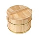 thumbnail image 2 of Cubo De Arroz Humeante De Madera Duradero Con Tapa Para Aperitivo De Restaurante Casero 16cmx16cmx11cm, 2 of 3