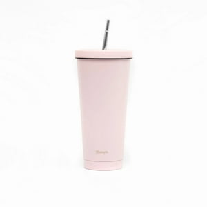 Vaso Térmico Tumbler 750Ml Tapa Y Bombilla Rosado Simplit
