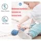 thumbnail image 5 of Masaje con doble pelota de lacrosse: rodillo de masaje de tejido profundo con forma de cacahuete, terapia de puntos gatillo para caderas, espalda, columna vertebral, piernas, hombros, cuello y autolib, 5 of 7