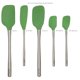 thumbnail image 3 of Juego de 5 espátulas de silicona Tovolo verde pesto, 3 of 4