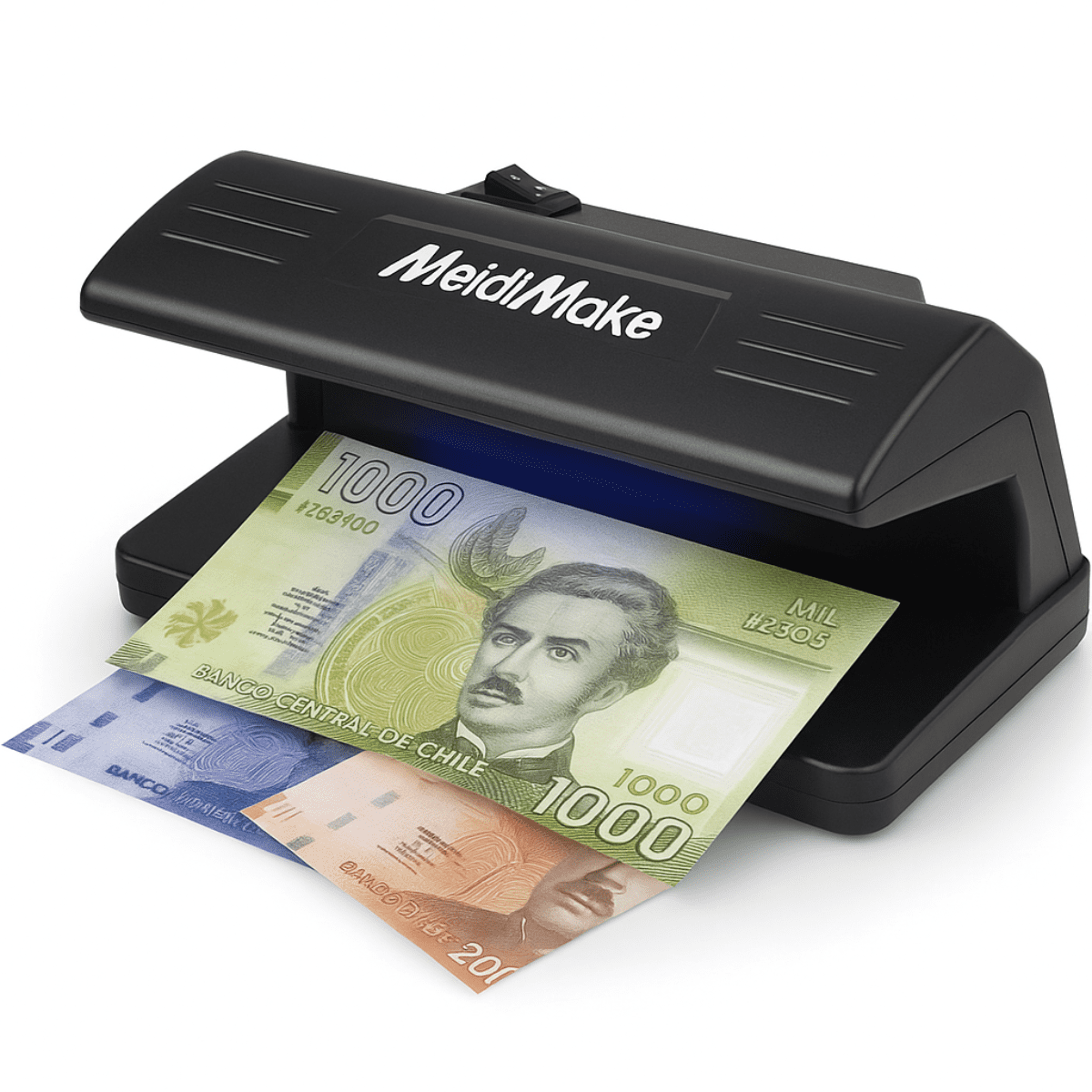 Meidimake - Maquina Luz Uv Detector De Billetes Falsos