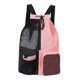 thumbnail image 5 of Mochila De Malla Con Cordón, Gran Capacidad, Plegable, Portátil, Ligera, Para Gimnasio, Color Rosa, 5 of 5