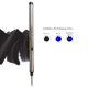 thumbnail image 2 of Monteverde Recambio Rollerball para Montblanc, Punta Fina, Negro, Pack de 2, 2 of 6