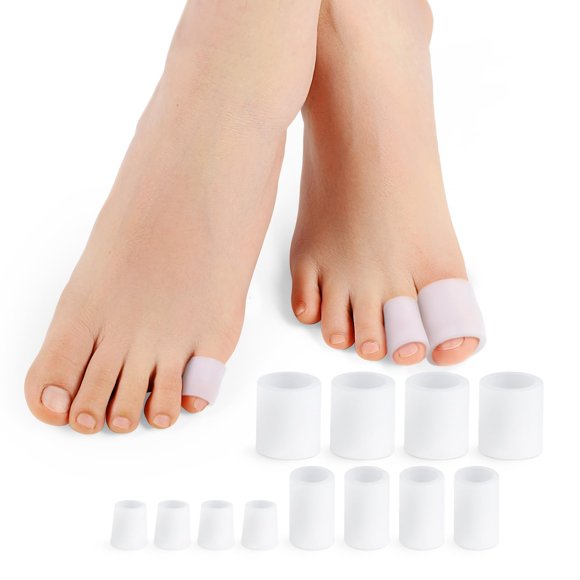 Juego de 12 protectores de dedos Povihome para dedos en martillo