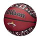 thumbnail image 3 of Baloncesto WILSON NBA Team Graffiti Miami Heat, tamaño 7 (29,5 cm), 3 of 7