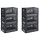 thumbnail image 1 of Caja Muscle Rack 24qt Pack de 3, Negra, 28 cm de altura, 1 of 5
