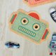 thumbnail image 4 of Felpudo Fisura 70x40 cm Robot Azul de Fibra de Coco, 4 of 7