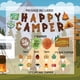 thumbnail image 3 of Decoraciones para fiestas de camping, kit de suministros para cumpleaños de campistas, pancarta de "Happy Camper", globos para decoración de tartas de "Happy Camper", 3 of 5