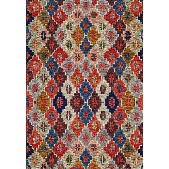 CARPET MART ALFOMBRA ROMBO S TAMANO 120X180 CMS
