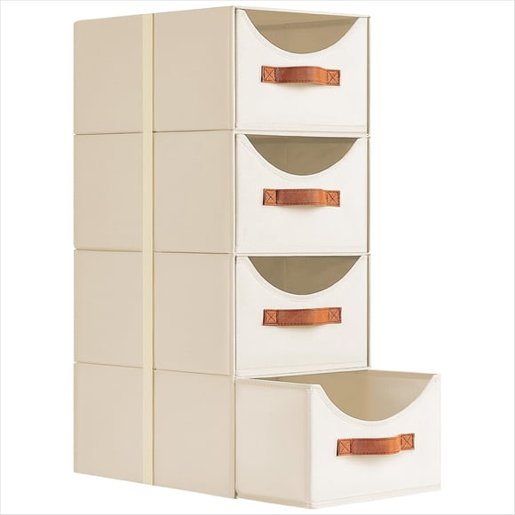 Organizador Sn336 4 Cajones 35x25x17cm Lino