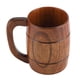 thumbnail image 4 of Vaso de cerveza de madera natural, retro, de gran capacidad, para té y agua, clásico, con asa, 4 of 8