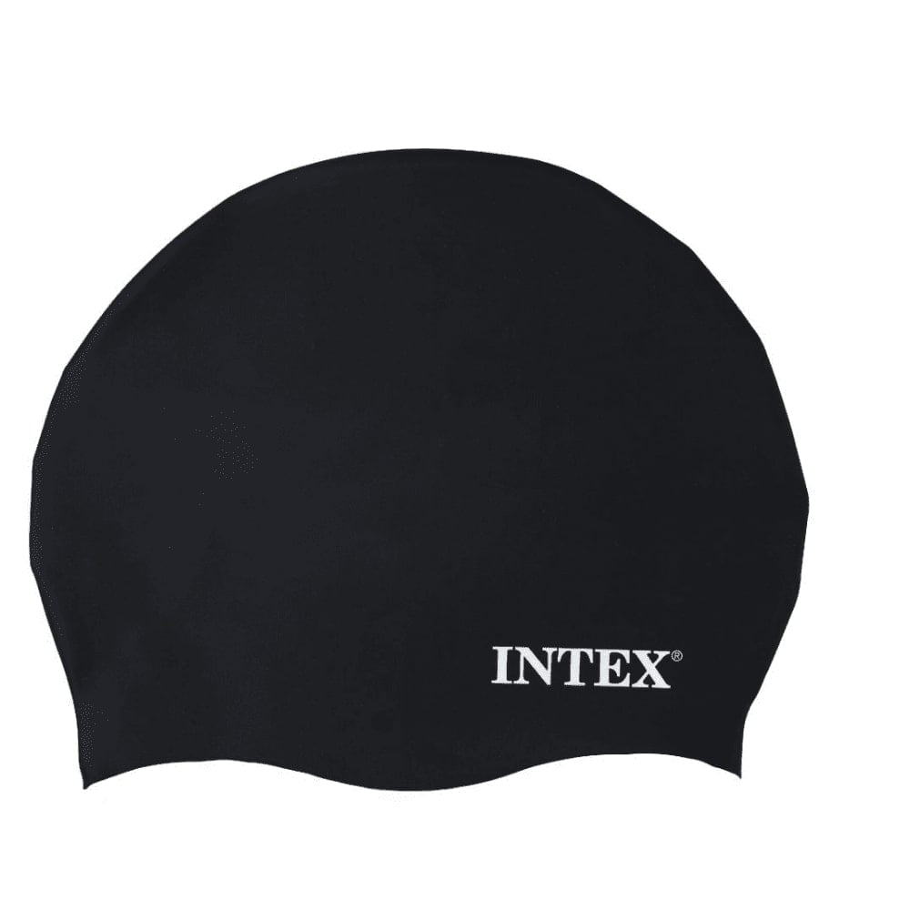 Gorro De Natación Silicona Intex Silicone Swim Cap Azul