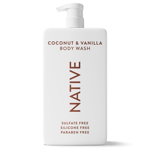 Gel de Ducha Native Coconut Vanilla 36 fl oz Sin Sulfatos