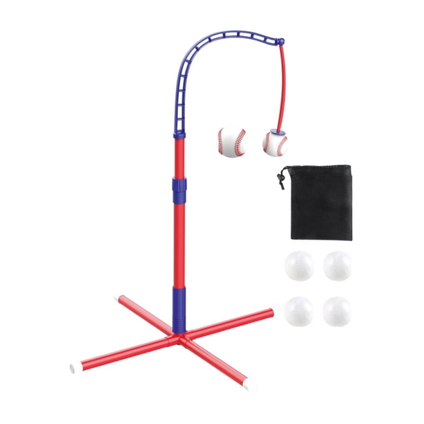 Máquina de lanzamiento de béisbol para niños, bate retráctil, cumpleaños, actividades navideñas, deportes al aire libre, lanzador de béisbol, máquina Estilo H