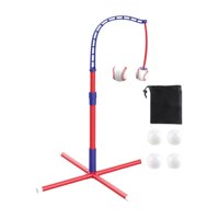 Magideal - Máquina De Lanzamiento De Béisbol Para Niños, Bate Retráctil, Cumpleaños, Actividades Navideñas, Deportes Al Aire Libre, Lanzador De Béisbol, Máquina Estilo H