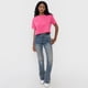 thumbnail image 4 of Polera Mujer Fun Manga Corta Crop Fucsia Corona, 4 of 5