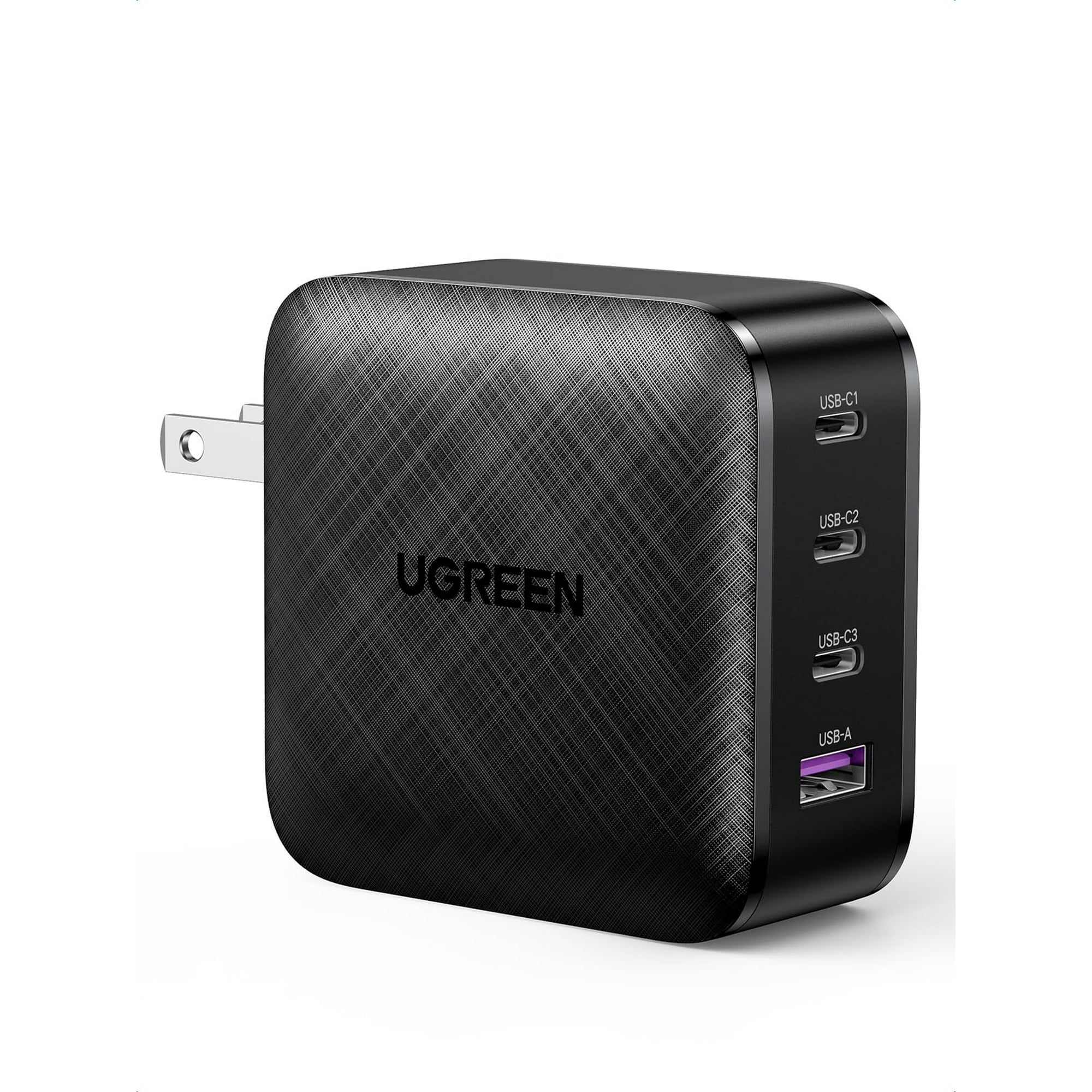 Cargador Ugreen Usb C De 65 W, 4 Puertos Gan Pd Fast Macbook Pro/air