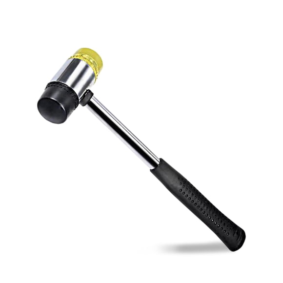 Martillo de Goma Zthluyc Mini Mazó de 2,5 cm con Cabeza Dual