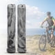 thumbnail image 5 of Puños de goma para manillar de bicicleta, ligeros y antideslizantes, para bicicleta de montaña (gris), 5 of 8