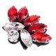 thumbnail image 1 of apliques de perlas de cristal rhinestone buttterfly apliques para la costura de ropa de color rojo, 1 of 5